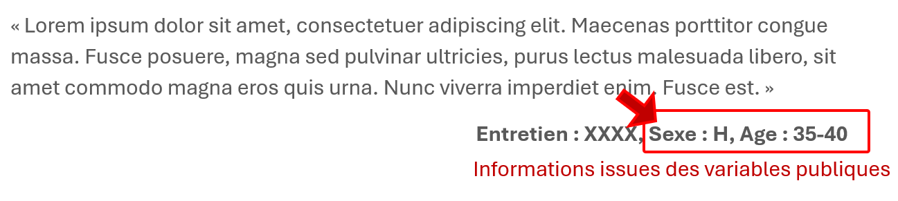 Exemple de citation