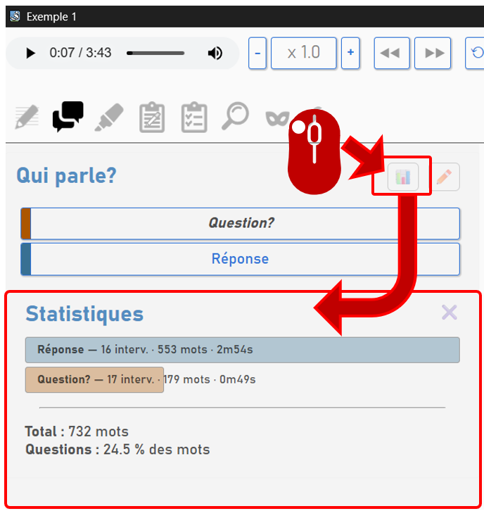 statistiques locuteurs